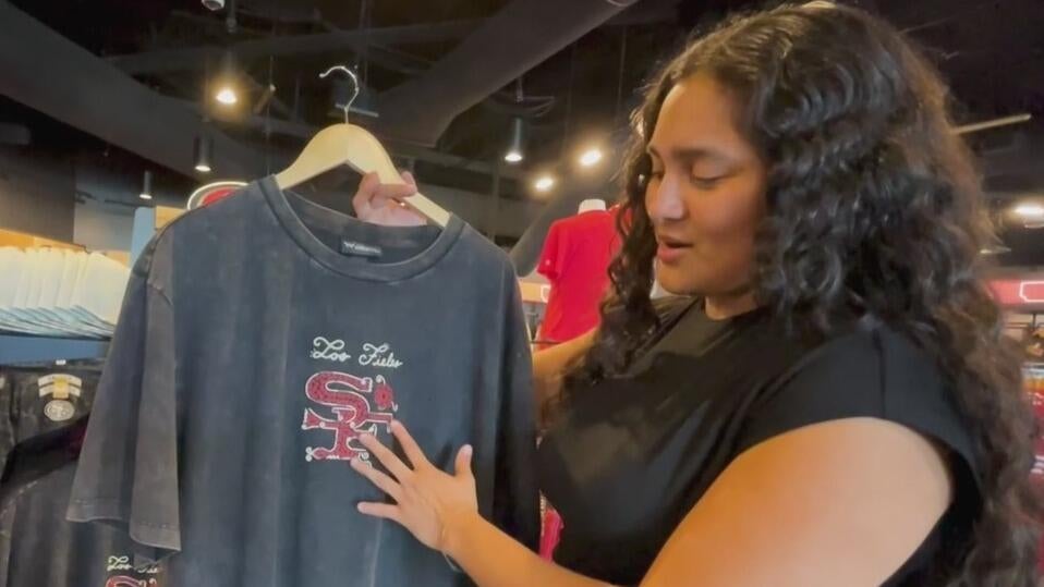 San Francisco 49ers unveil Latino Heritage Collection of team merchandise for "Los Fieles" — CBS Bay Area (KPIX), San Ramon Sports news