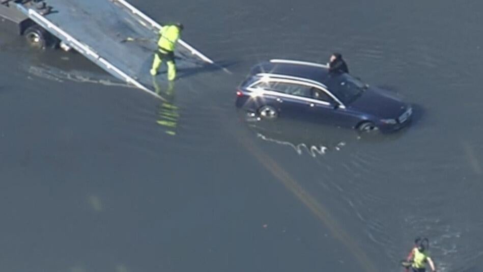 Flooding in parts of Marin County as coastal flood advisory in effect for Bay Area — CBS Bay Area (KPIX), San Ramon Community news