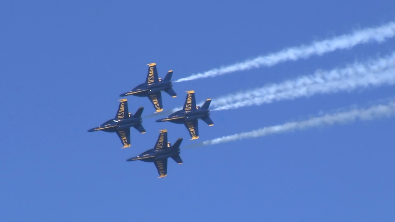 Blue Angels roar back over San Francisco Bay after Friday fog delay
— ABC 7 Bay Area, San Ramon Arts news