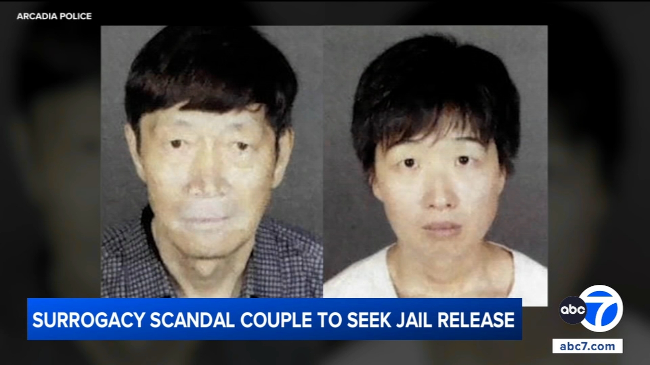 California couple accused in surrogacy scandal to seek release from jail, attorneys say
— ABC 7 Bay Area, San Ramon Community news