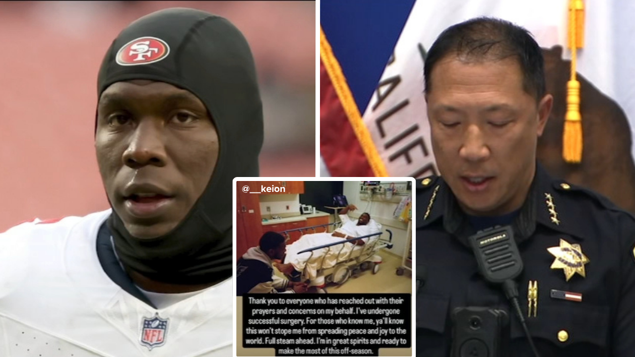 4 arrested in connection with shooting of 49ers player Keion White at Super Bowl party: SFPD
— ABC 7 Bay Area