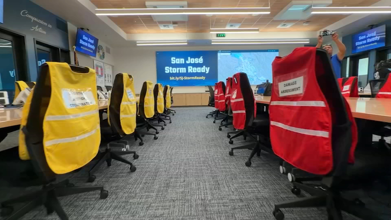SJ getting 'storm ready' ahead of potentially record-breaking El Niño winter
— ABC 7 Bay Area, San Ramon Sports news
