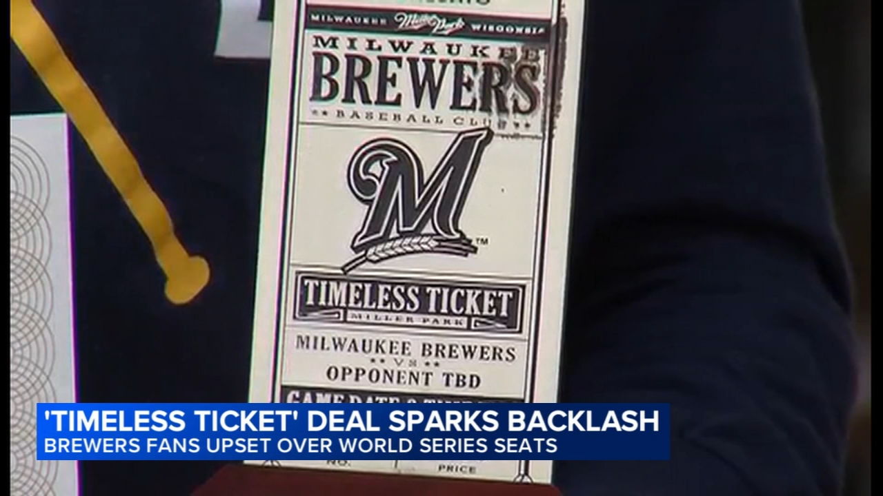 Brewers 'Timeless Ticket' holders say the team isn't fully honoring deal for World Series seats
— ABC 7 Bay Area, San Ramon Schools news