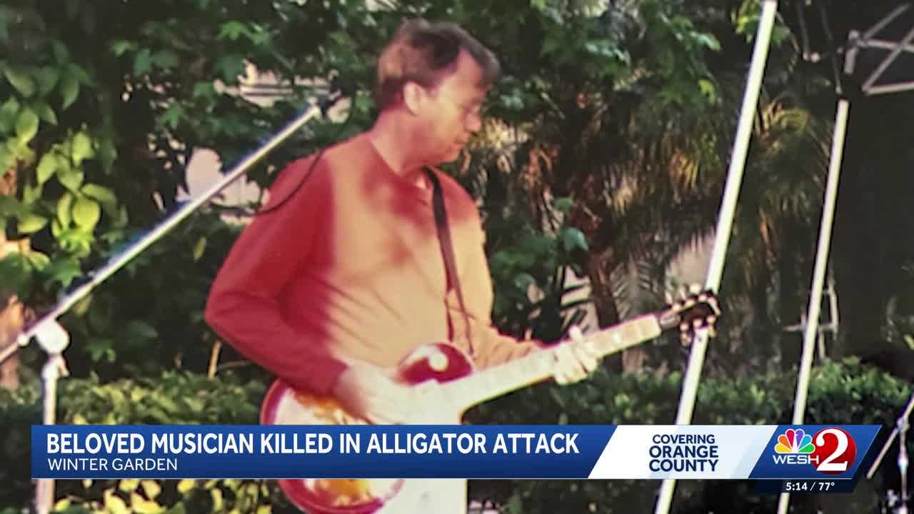 'A fantastic guy': Beloved Central Florida guitarist killed in Winter Garden alligator attack — WESH 2 Orlando, San Ramon Community news