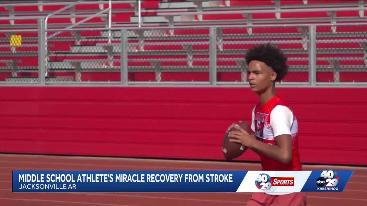12-year-old football player recovering after spinal cord stroke — WESH 2 Orlando, San Ramon Sports news