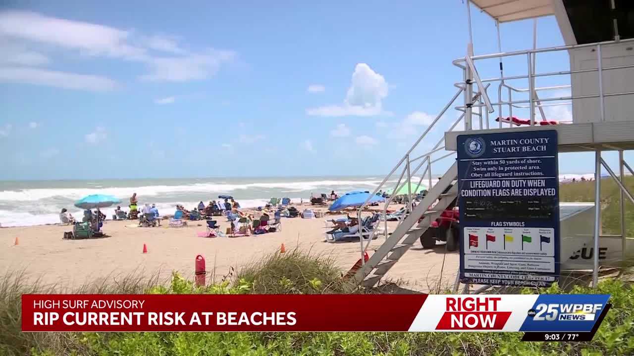 South Florida beaches under rip current warning as lifeguards urge swimmers to stay safe — WPBF West Palm Beach, San Ramon Sports news