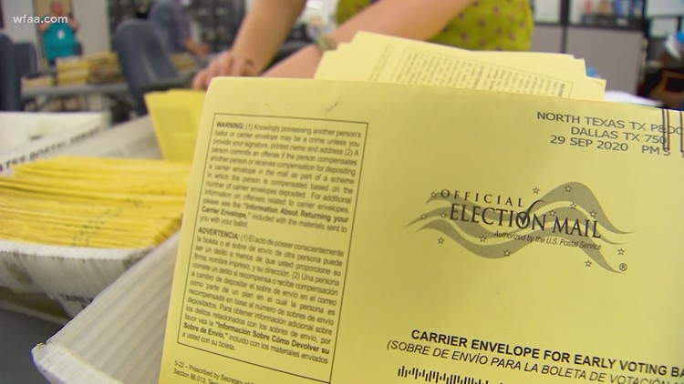 Heavier mail-in ballots raise postage questions in Tarrant County — WFAA (Dallas-Fort Worth), San Ramon Community news