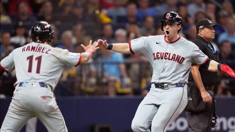 Chase DeLauter and José Ramírez lead the Guardians to a 7-3 win over the Rays in Game 1 of the ALCS — WTSP Sports Tampa Bay, San Ramon Sports news