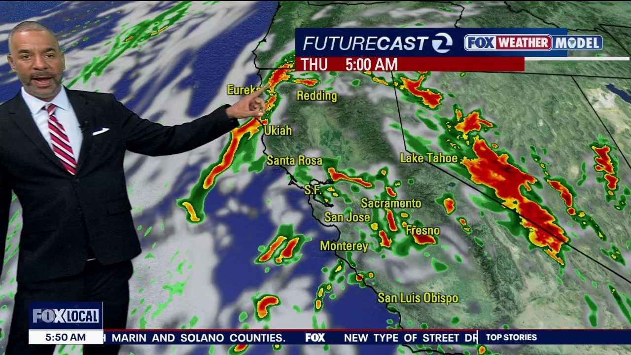 A wet day ahead as rain blankets the Bay Area — KTVU FOX 2 Bay Area, San Ramon Sports news