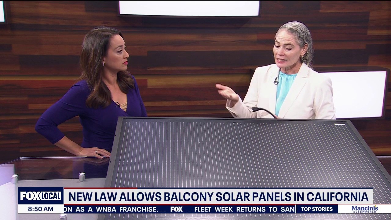 How balcony solar panels work, under new California law allowing them — KTVU FOX 2 Bay Area, San Ramon Community news