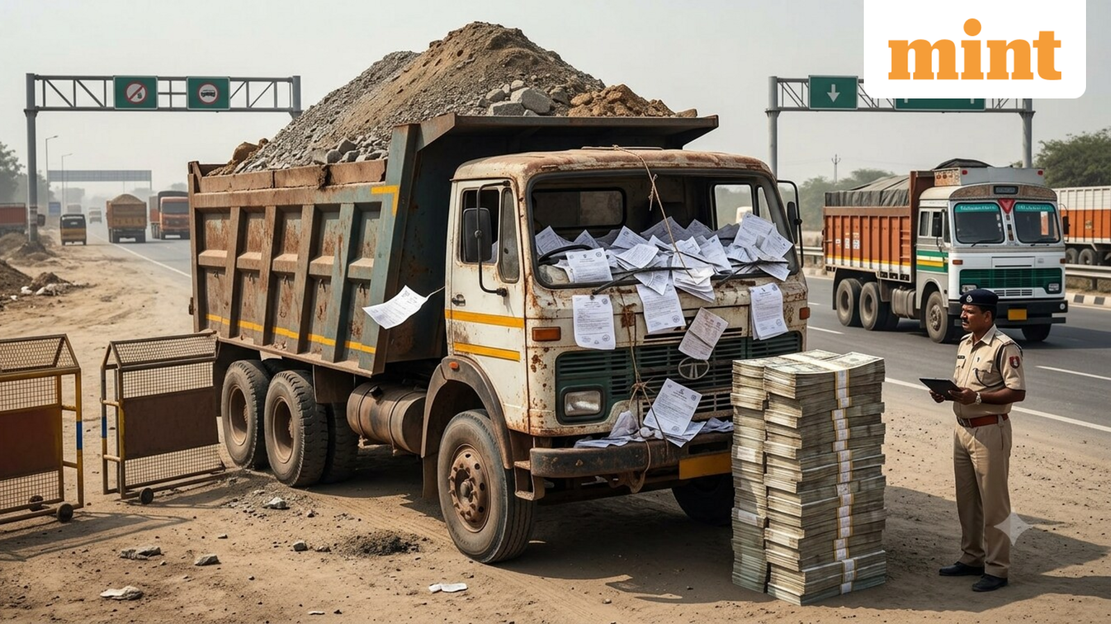 Why running up ₹35 lakh in unpaid challans makes business sense: The perverse unit economics of India’s trucking mafia — Mint India, San Ramon Business news